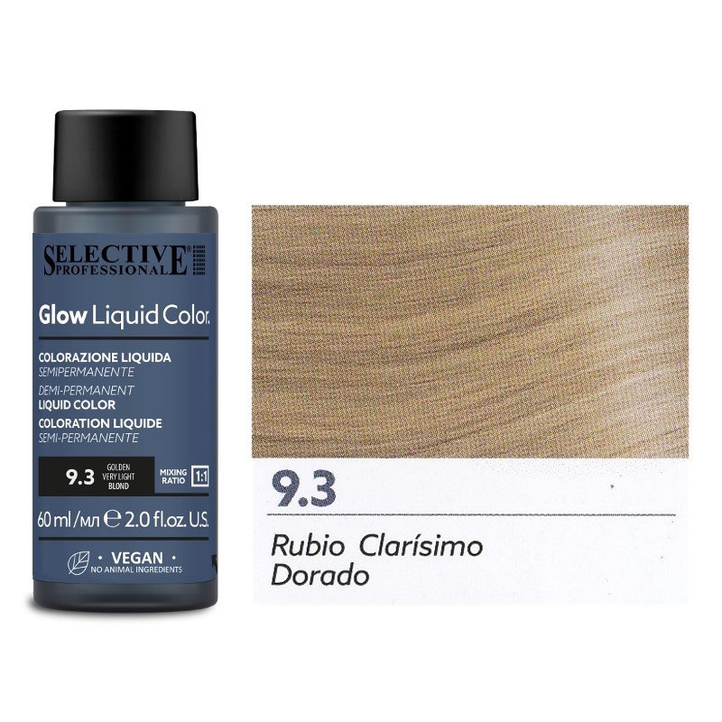 GLOW liquid color  9.3  DORATO  60 ml