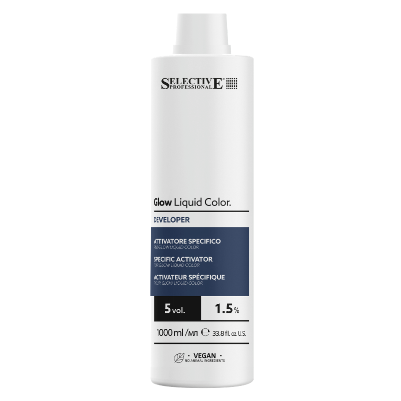 GLOW DEVELOPER  attivatore specifico  *1'5%*  5 volumi  1000 ml