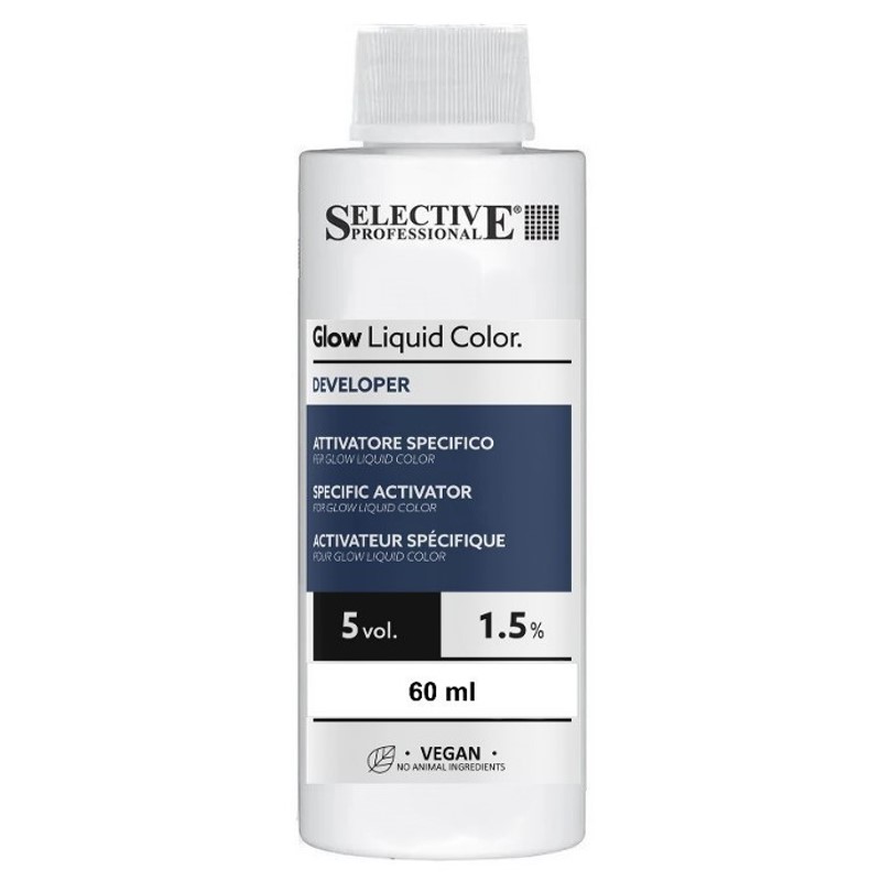 GLOW DEVELOPER  attivatore specifico  *1'5%*  5 volumi  60 ml