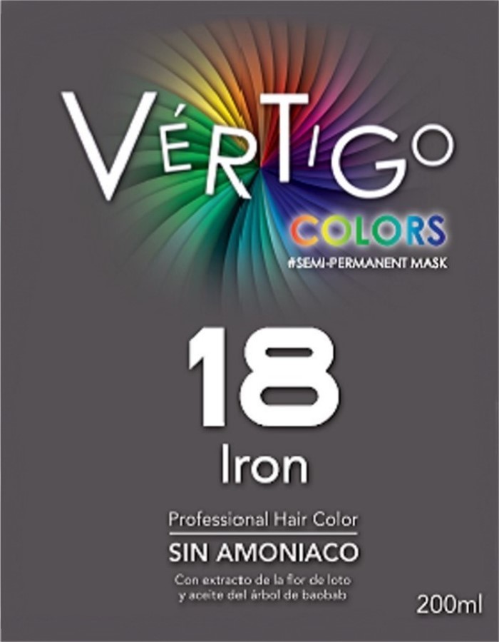 VÉRTIGO colors mask   18  IRON  200 ml