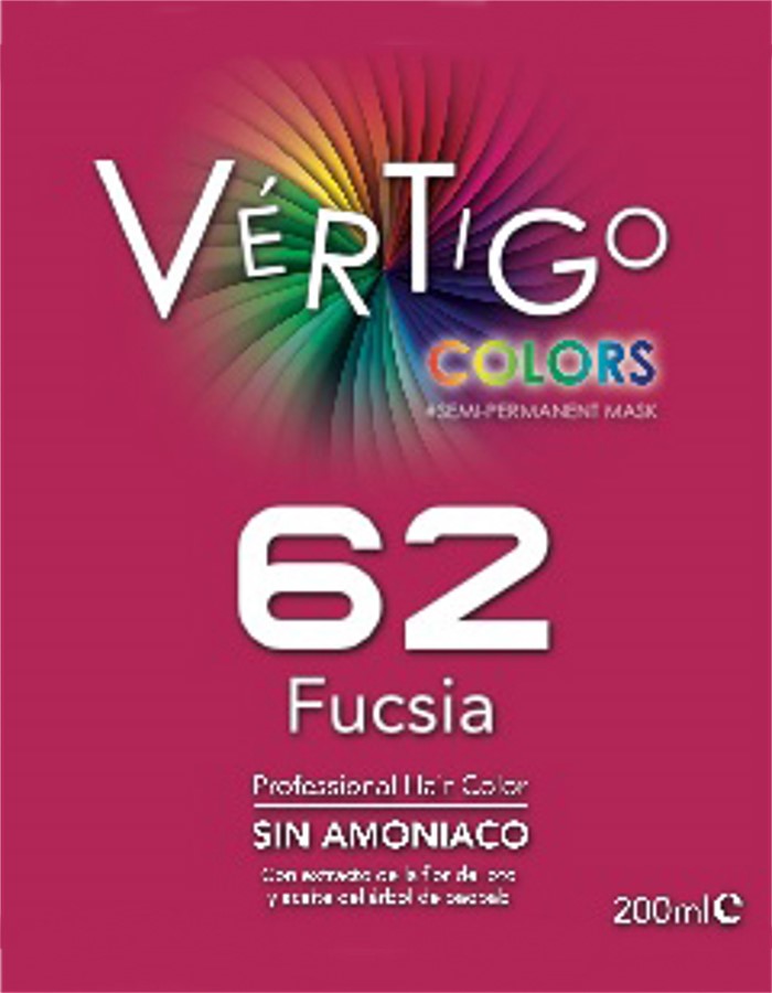 VÉRTIGO colors mask   09  FUCSIA  200 ml