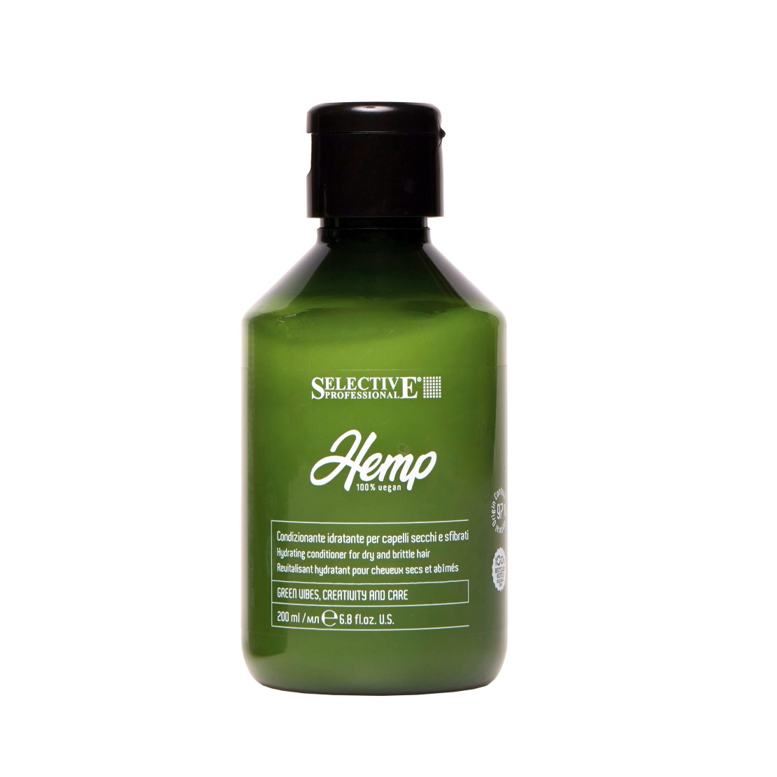 HEMP  acondicionador hidratante para cabellos secos y agotados  200 ml