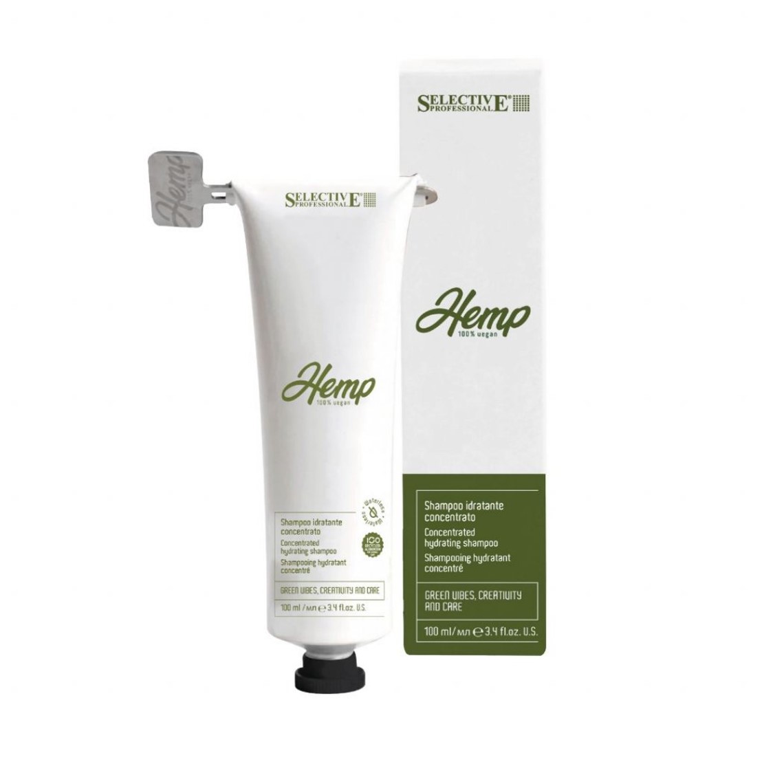 HEMP  waterless shampoo idratante concentrado  100 ml