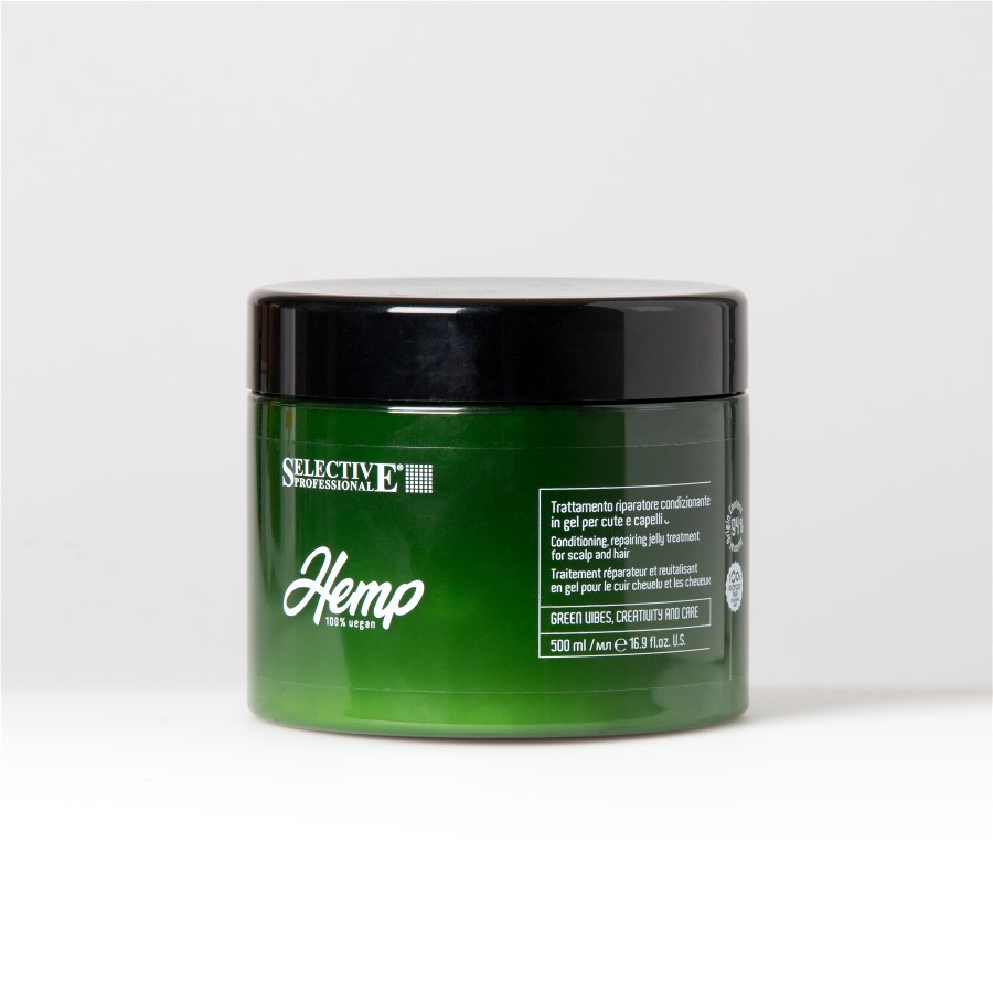 HEMP  tratamiento reparador acondicionante en gel para piel y cabello  500 ml