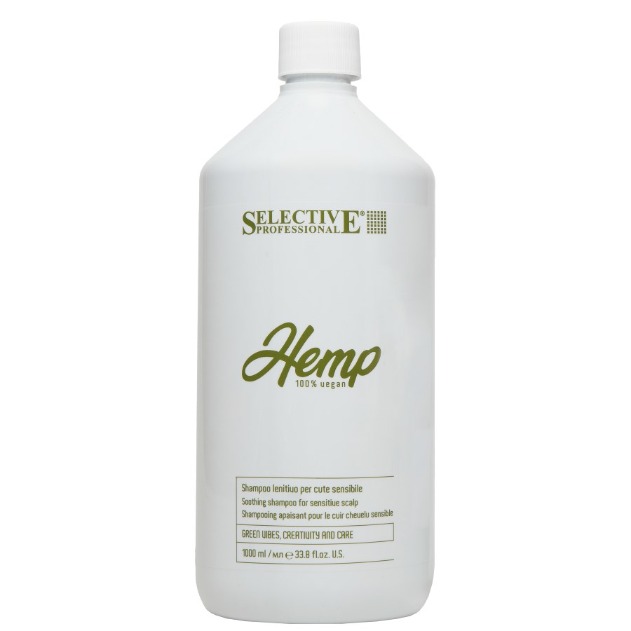 HEMP  shampoo lenitivo para piel sensible  1000 ml  (con dosificador)