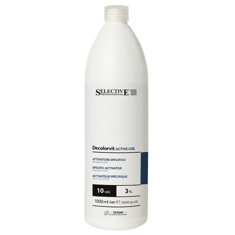 Decolorvit ACTIVE USE  Attivatore specifico  3%  -10 volumi-  1000 ml