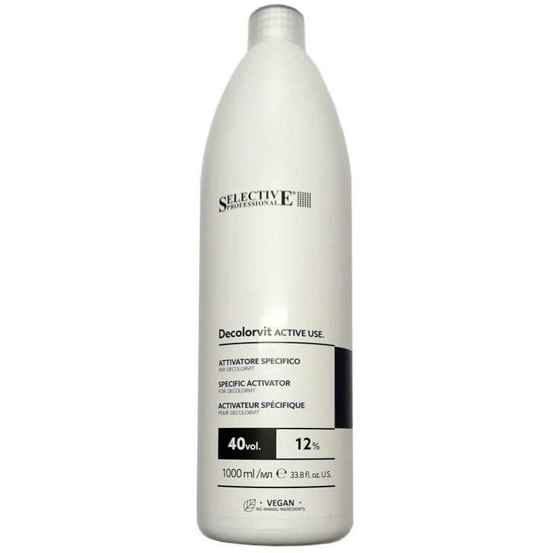 Decolorvit  ACTIVE USE  Attivatore specifico  12%  -40 volumi-  1000 ml