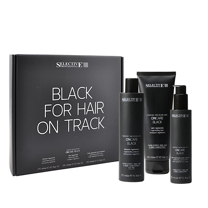 ONcare BLACK  kit BLACK FOR HAIR ON TRACK