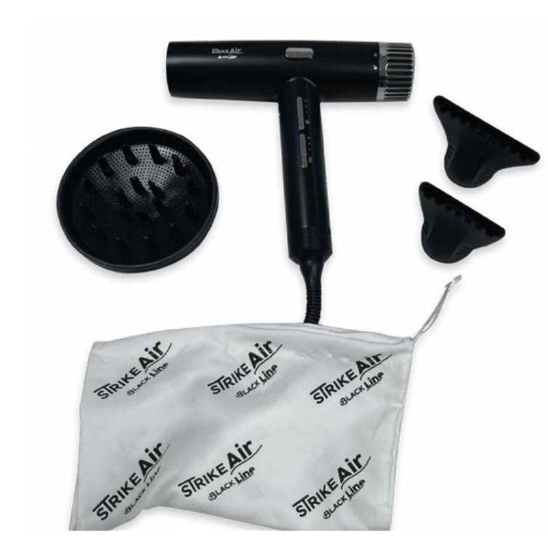 Up!  1,4  Secador STRIKE AIR  Black Line