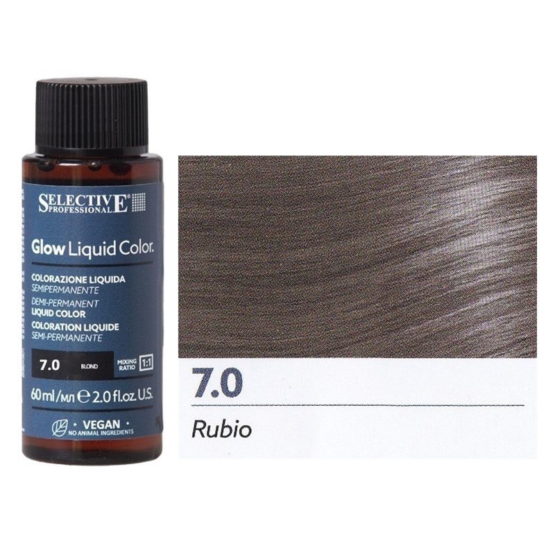 GLOW liquid color  7.0  BIONDO  60 ml